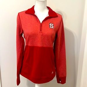 NC State Half Zip Pullover by Adidas Medium